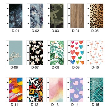 Devia Intelligent Colorful Back Film V2 (15pcs) E15, Blue