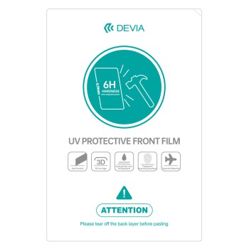 Devia Intelligent UV Protective Front Film(0.19mm)(1PCS), Clear