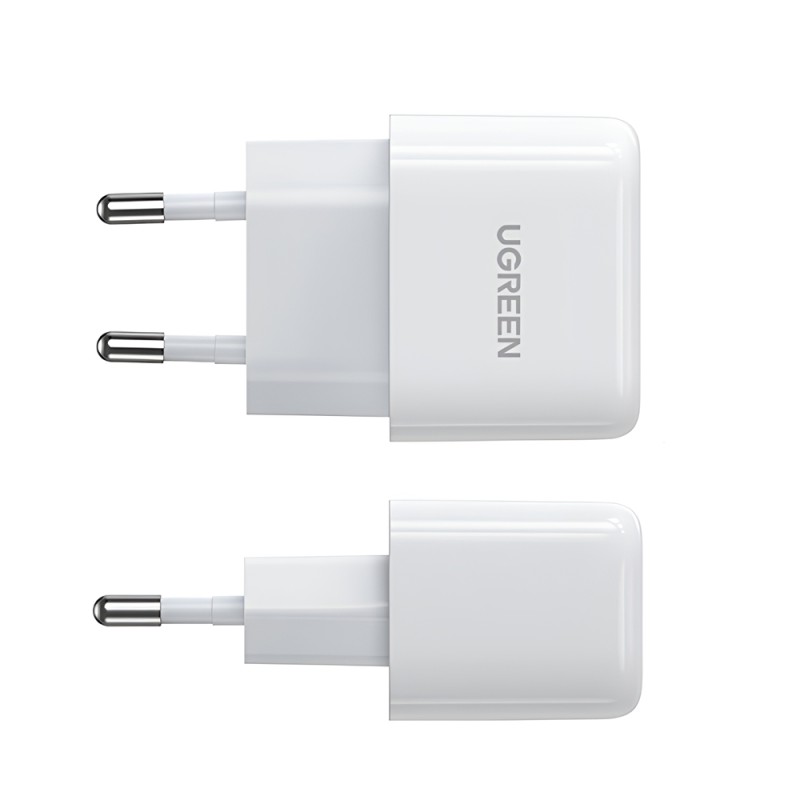UGREEN Wall Charger Mini Type-C PD3.0 20W EU CD241, White