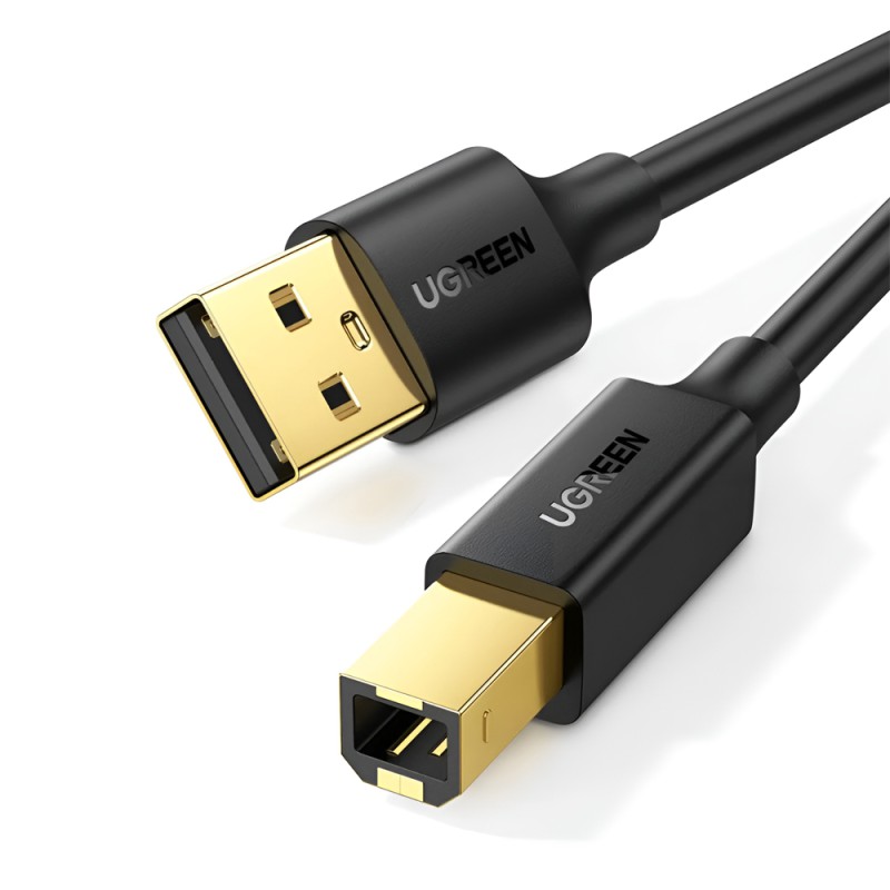 UGREEN Cable AM-BM USB 2.0 3M US135, Black
