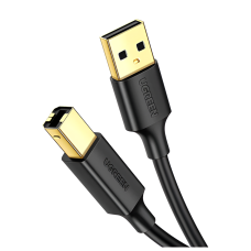 UGREEN Cable AM-BM Active USB 2.0 10M US122, Black