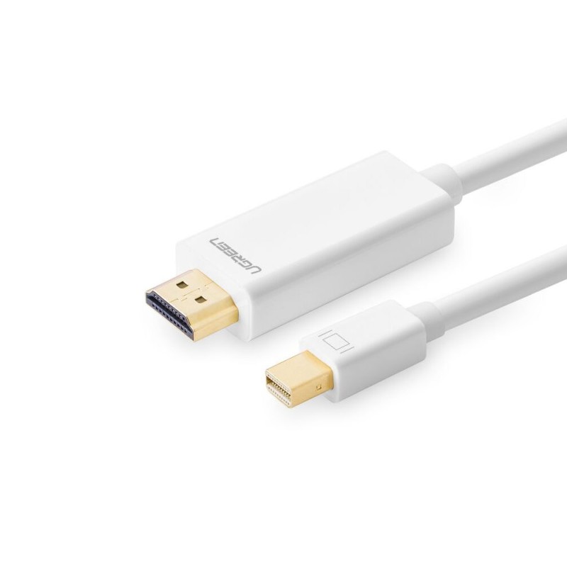 UGREEN Cable mDP to HDMI 4K@30Hz 2M MD101, White