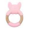 Bibipals Teething Ring Koala, Pink and White