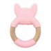 Bibipals Teething Ring Koala, Pink and White