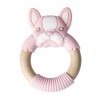 Bibipals Teething Ring Koala, Pink and White