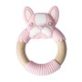Bibipals Teething Ring Koala, Pink and White