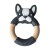 Bibipals Teething Ring Koala, Black and White