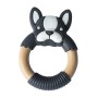 Bibipals Teething Ring Koala, Black and White