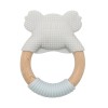 Bibipals Teething Ring Koala, Grey and Charcoal