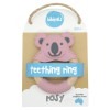 Bibipals Teething Ring Koala, Pink and Charcoal