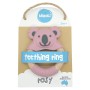 Bibipals Teething Ring Koala, Pink and Charcoal