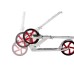 Razor Scooter A5 Lux, Silver/Red