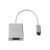 LMP USB-C to VGA Adapter USB-C 3.1 to VGA, Aluminium housing, White