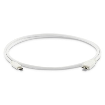 LMP USB-C (m) to USB 3.0 micro-USB (m) cable, 10G/5A with E-Mark, 1 m, White