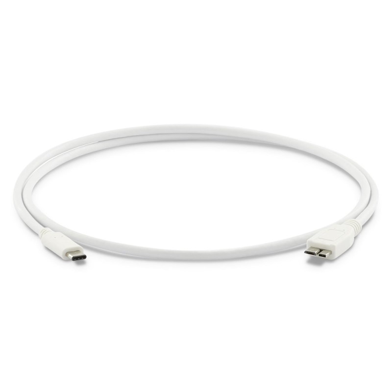 LMP USB-C (m) to USB 3.0 micro-USB (m) cable, 10G/5A with E-Mark, 1 m, White