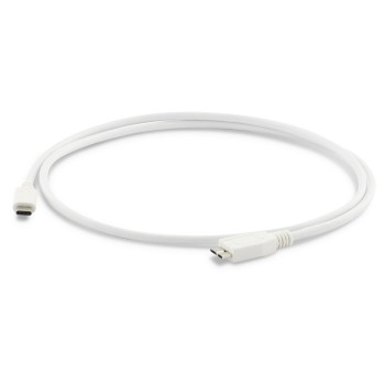 LMP USB-C (m) to USB 3.0 micro-USB (m) cable, 10G/5A with E-Mark, 1 m, White