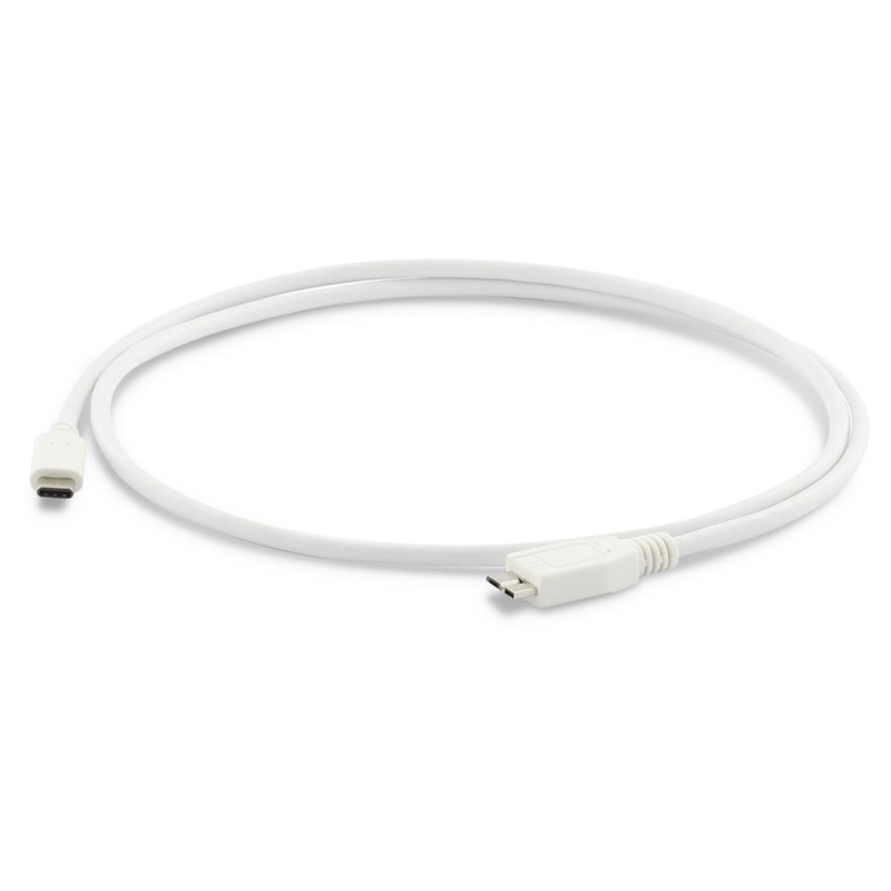 LMP USB-C (m) to USB 3.0 micro-USB (m) cable, 10G/5A with E-Mark, 1 m, White