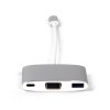 LMP USB-C(m) to VGA & USB3.0 & USB-C  charging Multiport Adapter