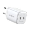 UGREEN Nexode GaN Charger 2*Type-C 45W CD294, White