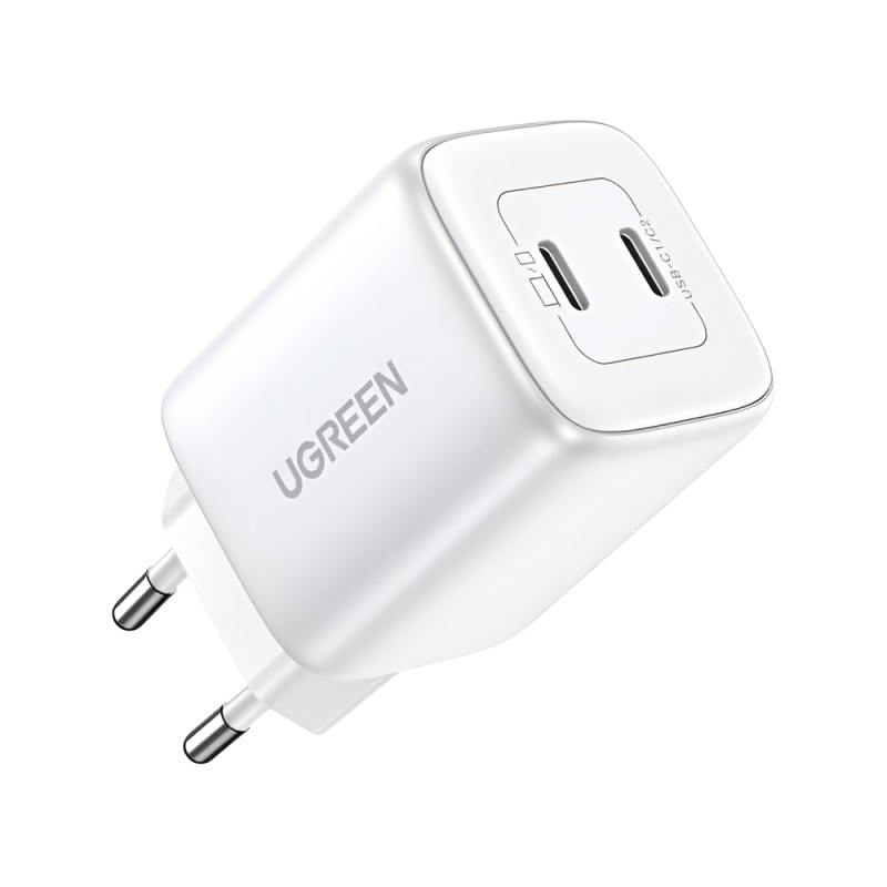 UGREEN Nexode GaN Charger 2*Type-C 45W CD294, White