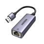 UGREEN Adapter USB 3.0 to RJ45 Gigabit Ethernet CR111, Black