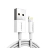 UGREEN Cable USB-A to Lightning MFI, 2M, Alu Case with Braided, White | US155