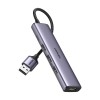 UGREEN HUB 4in1 USB 3.0 to 4*USB-A 3.0 CM473, Silver