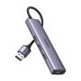 UGREEN HUB 4in1 USB 3.0 to 4*USB-A 3.0 CM473, Silver