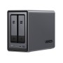 UGREEN Network Attached Storage DXP2800 2-Bay (Diskless) EU, Black