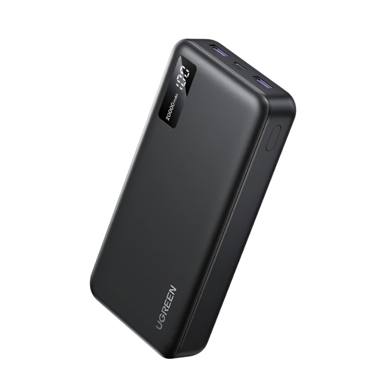 UGREEN Power Bank Two-way Fast Charging 20000mAh ,20W, Grey