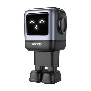 UGREEN Nexode Robot GaN Charger USB-A+2*USB-C 65W, Black
