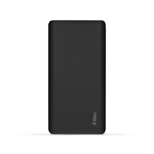 ttec Powerbank 10.000mAh Power Slim S, Black 