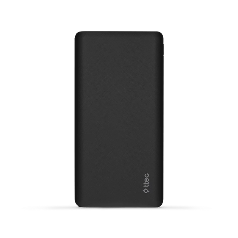 ttec Powerbank 10.000mAh Power Slim S, Black 