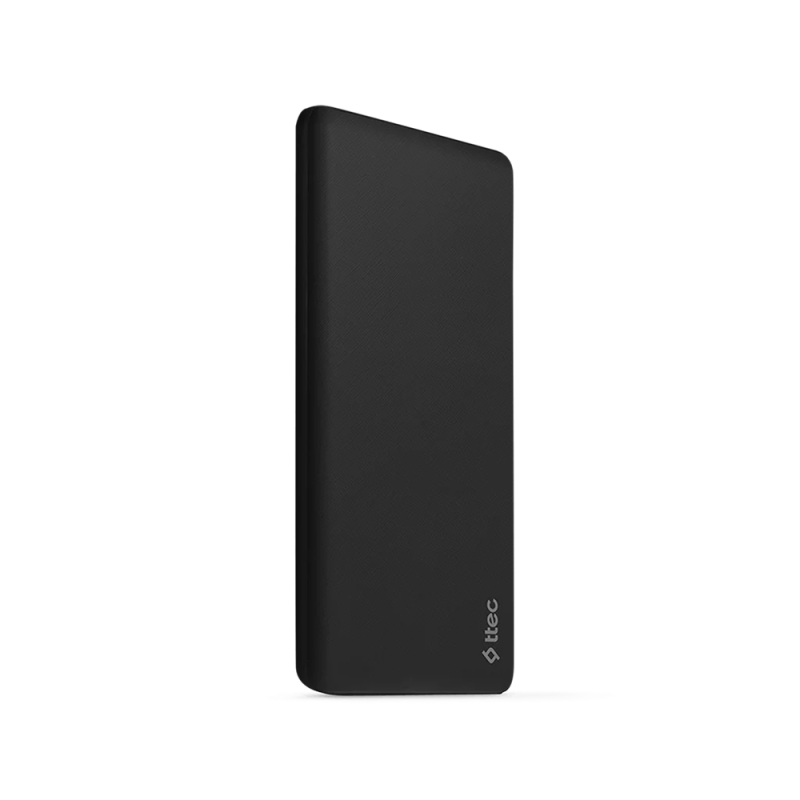 ttec Powerbank 10.000mAh Power Slim S, Black 
