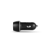 ttec Car Charger USB-A 2.1A with Type-C Cable, Black