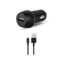 ttec Car Charger USB-A 2.1A with Lightning Cable, Black