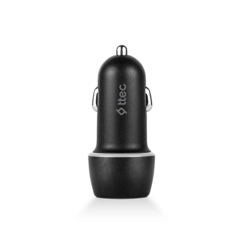 ttec Car Charger USB-A 2.1A, Black