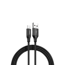 ttec Cable USB to Type-C 2.4A (2m) XL Alumi, Black