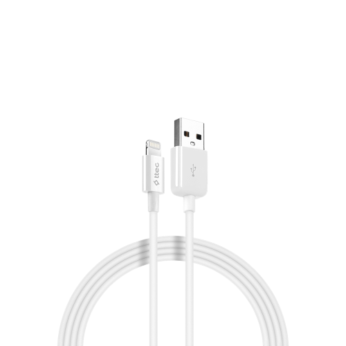 ttec Cable USB to Lightning MFI 2.4A (1.2m), White