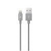ttec Cable USB to Lightning MFI 2.4A (1.2m) Alumi, Space Gray