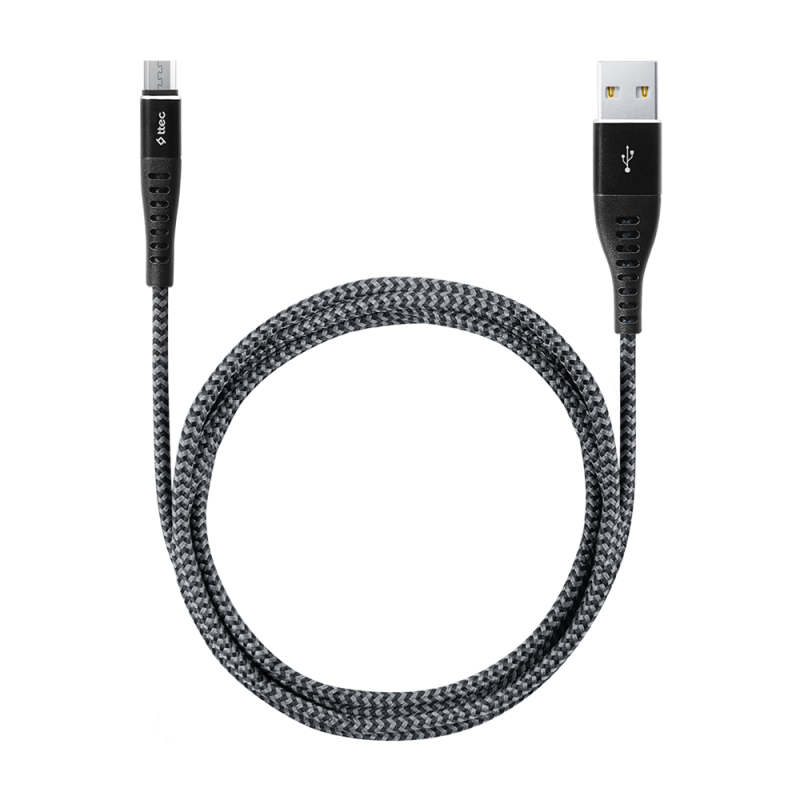 ttec Cable USB to Micro USB 2.4A (1.5m) Extreme, Black