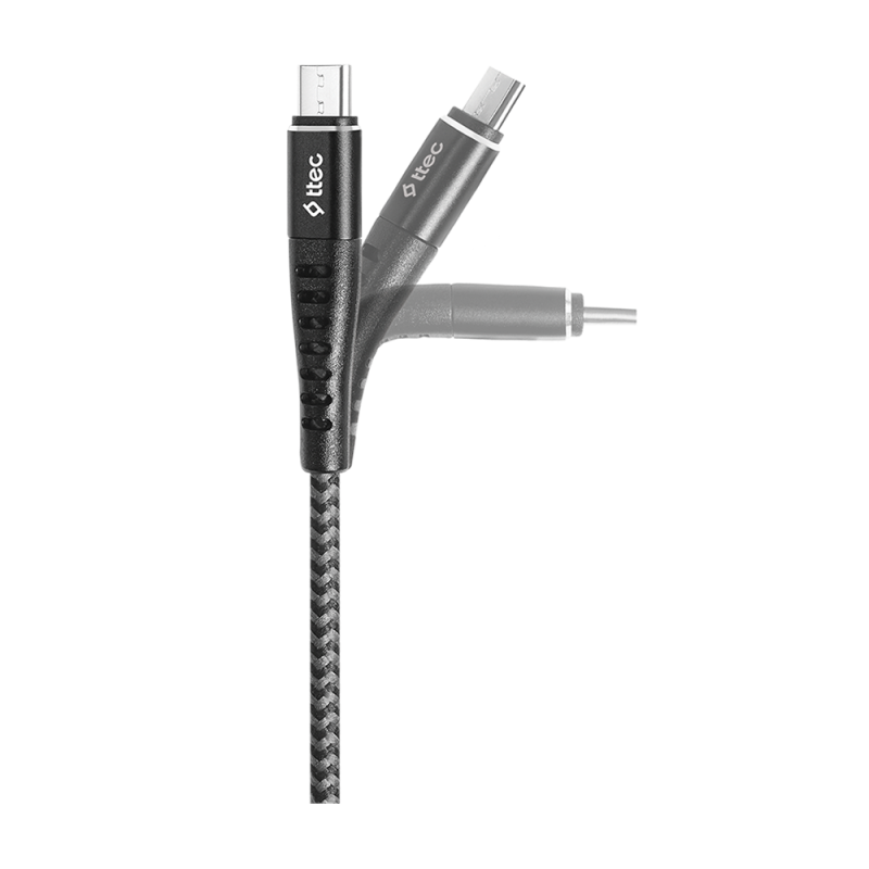 ttec Cable USB to Micro USB 2.4A (1.5m) Extreme, Black