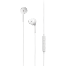 ttec Headphones In-Ear with Built-in Remote Control RIO, White