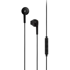 ttec Headphones In-Ear with Built-in Remote Control RIO, Black
