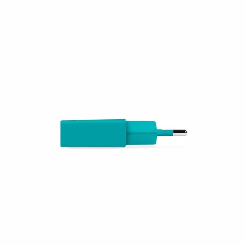 ttec Wall Charger with Cable USB to Micro USB 2.1A (1.2m) Smart Travel, Turquoise