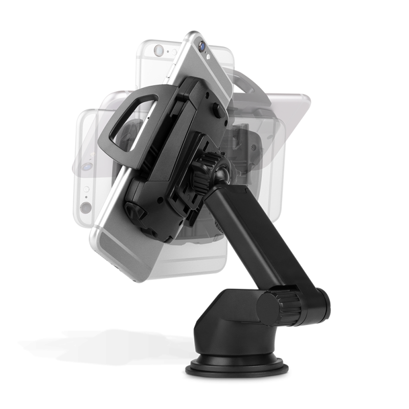 ttec Car Holder Suction Cup Flex Grip Comfort, Black