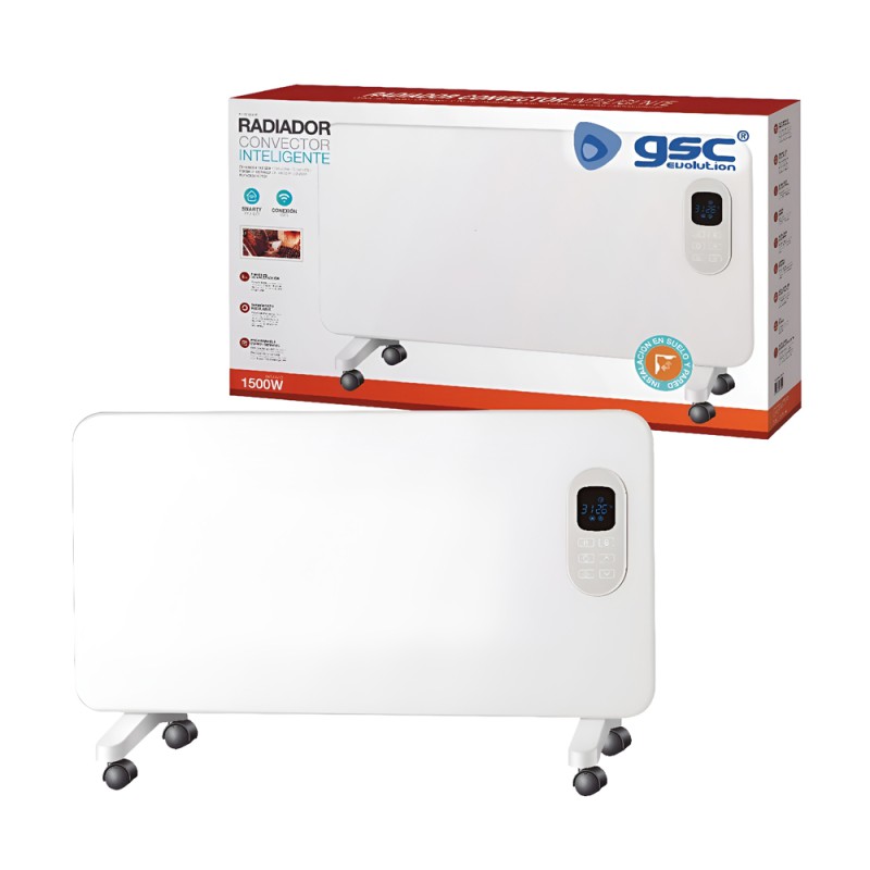 Garsaco Smart Convector Heater with Alexa, Wi-Fi, 1500W, White