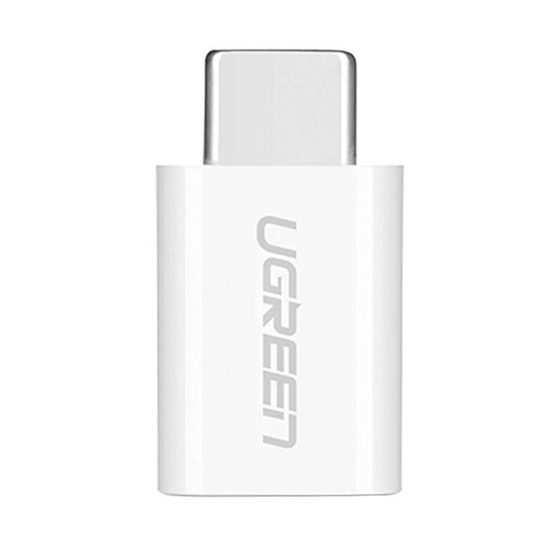 UGREEN USB-C to Micro USB Adapter, White
