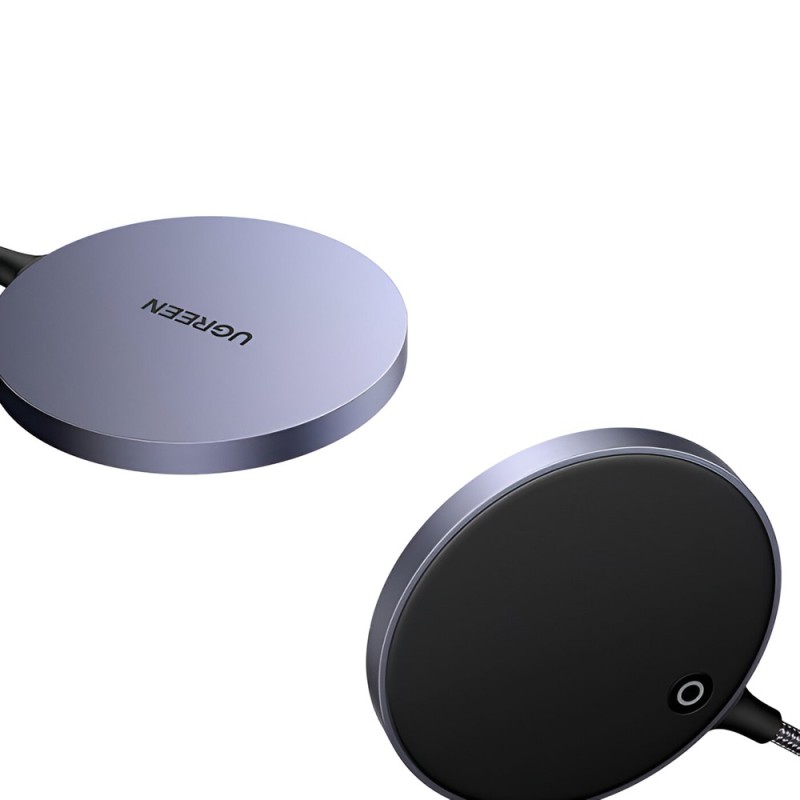 UGREEN Wireless Magnetic Charger for iPhone 15W CD245, Grey