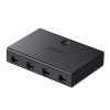 UGREEN Switch Box HUB KVM 2*USB TypeB to 4*USB TypeB, Cable 1.5M, Black